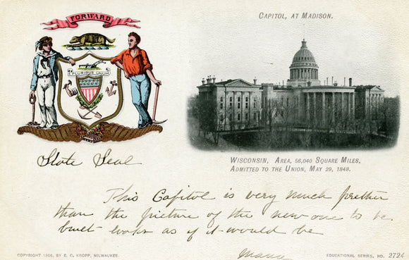 Capitol, at Madison, WI - Carey's Emporium