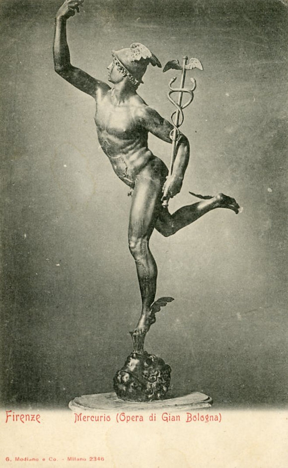 Mercurio (Opera di Gian Bolagna), Firenze - Carey's Emporium