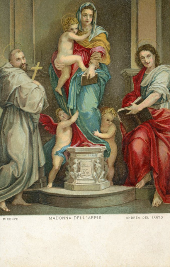 Madonna Dell'Arpie, Andrea del Sarto, Firenze - Carey's Emporium