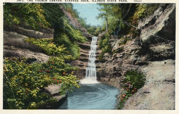 The French Canyon, Starved Rock, Illinois State Park - Carey's Emporium