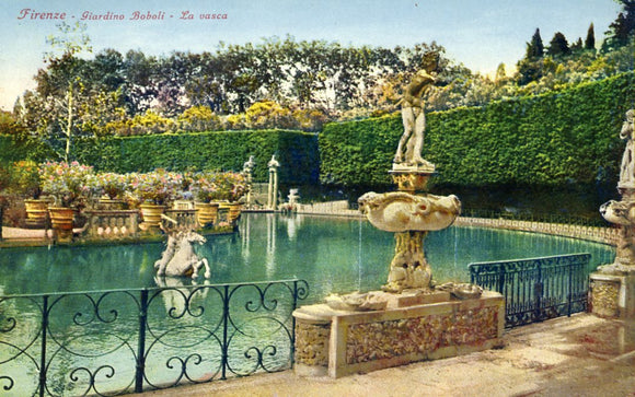 Giardino Boboli, La vasca, Firenze - Carey's Emporium