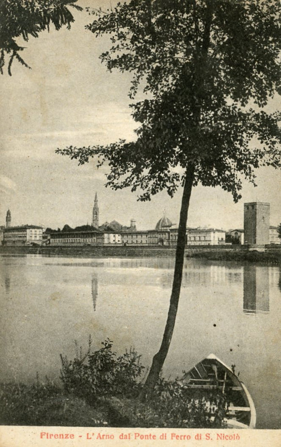 L'Arno del Ponte di Ferro di S. Nicolo, Firenze - Carey's Emporium