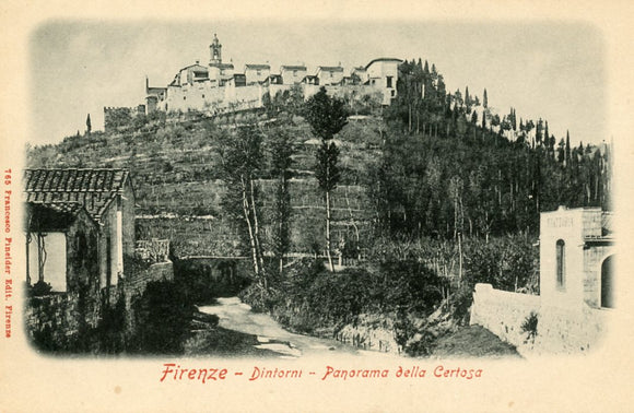 Dintorni, Panorama della Certosa, Firenze - Carey's Emporium