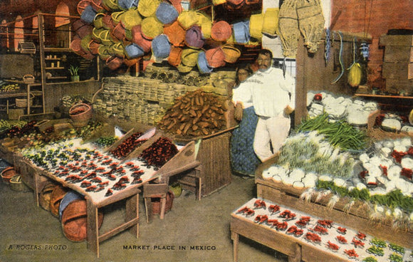 Market Place in Mexico - Carey's Emporium
