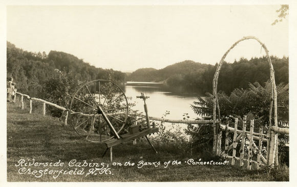 Riverside Cabins, on the Banks of the Connecticut, Chesterfield, NH - Carey's Emporium