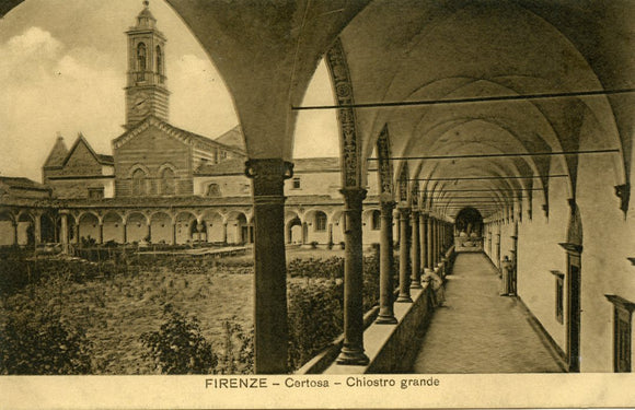 Certosa, Chiostro grande, Firenze - Carey's Emporium