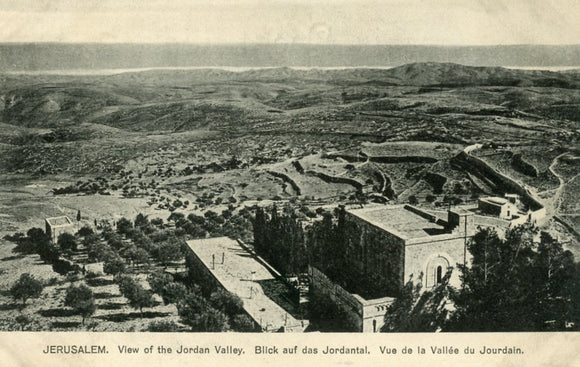 View of the Jordan Valley, Jerusalem - Carey's Emporium