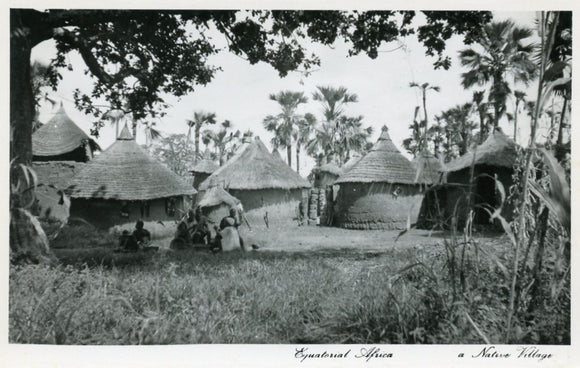 Native Village, Equatorial Africa - Carey's Emporium