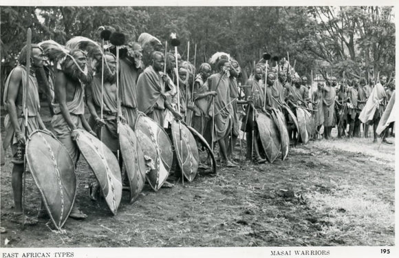 Masai Warriers, East African Types - Carey's Emporium