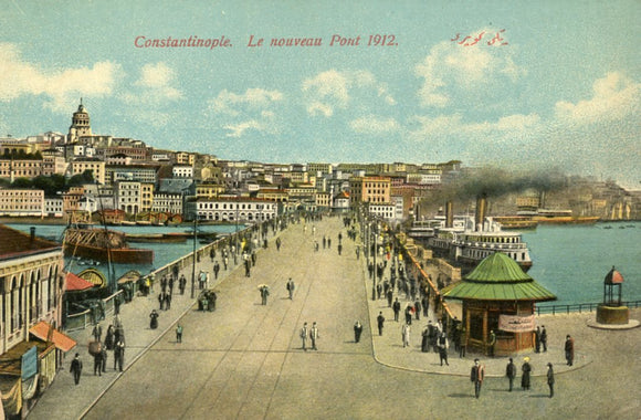 Le Nouveau Pont 1912, Constantinople - Carey's Emporium