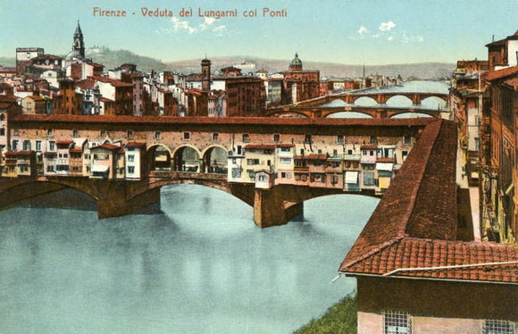 Veduta dei Lungarni col Ponti, Firenze - Carey's Emporium