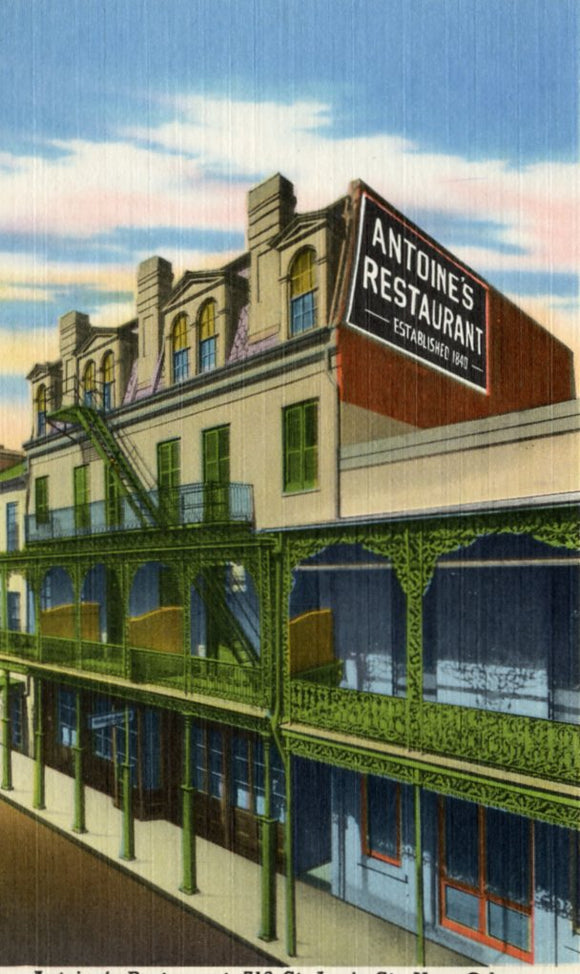 Antoine's Restaurant, 713 St. Louis St., New Orleans, LA - Carey's Emporium