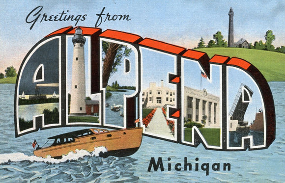 Greetings from Alpena, MI - Carey's Emporium