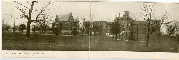 Panoramic View of Rockford College, Rockford, IL - Carey's Emporium