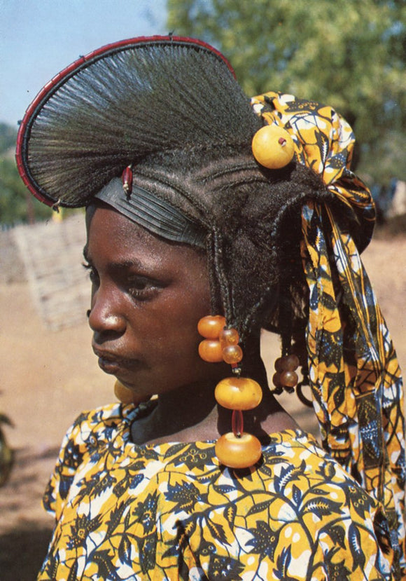 Peulh Girl from Eastern Senegal - Carey's Emporium