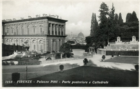Palazzo Pitti, Parte Posteriore e Cattedrale, Florence - Carey's Emporium