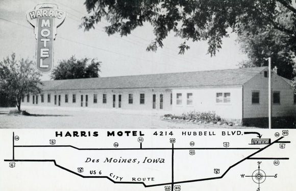 Harris Motel, Des Moines, IA - Carey's Emporium