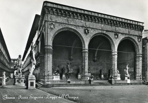 Piazza Signoria, Loggia dell'Orcagna, Firenze - Carey's Emporium