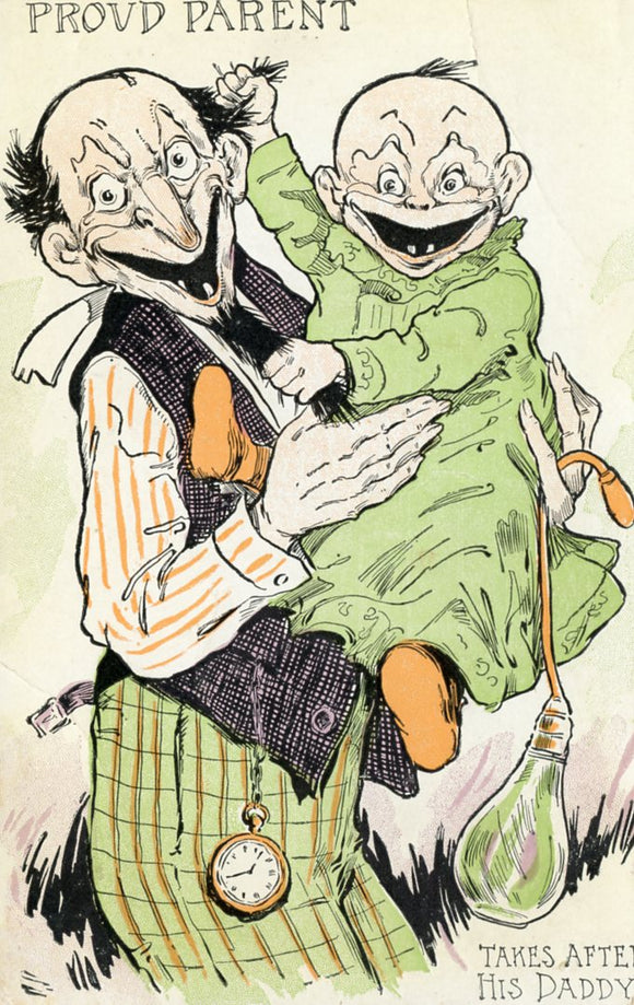 Proud Parent, Takes After His Daddy