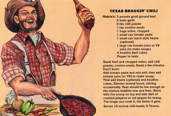 Texas Braggin' Chili