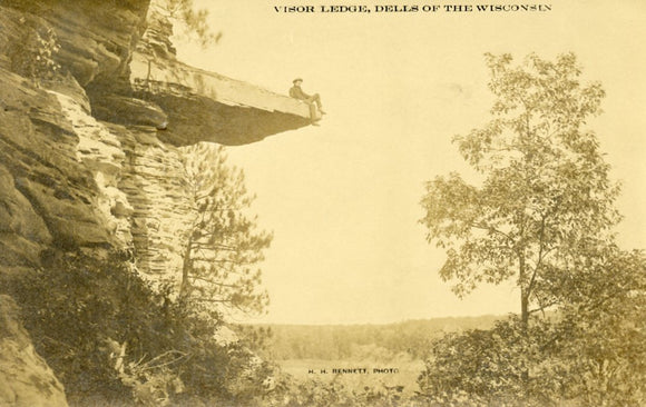 Visor Ledge, Dells of the Wisconsin, WI