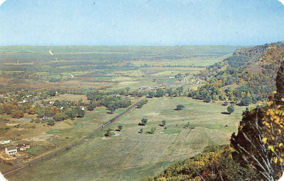 La Crosse Country Club as seen from Grandad Bluff, WI