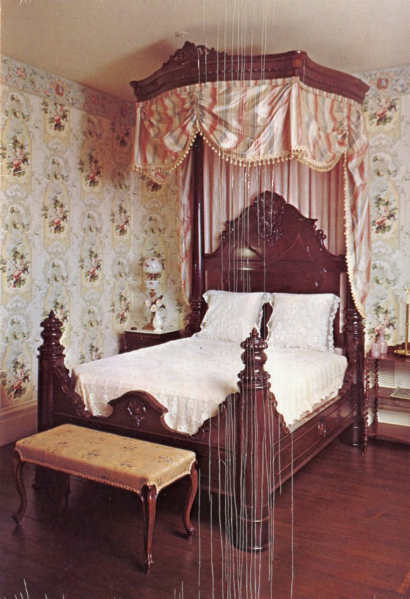 Mallard Rosewood Half Tester Bed, Rosedown Plantation and Gardens, St. Francisville, LA