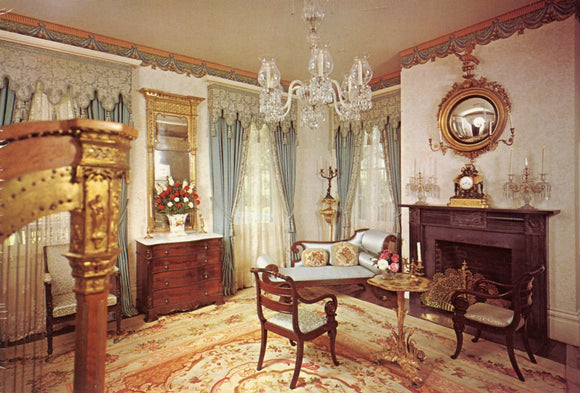 Music Room at Rosedown, Rosedown Plantation and Gardens, St. Francisville, LA