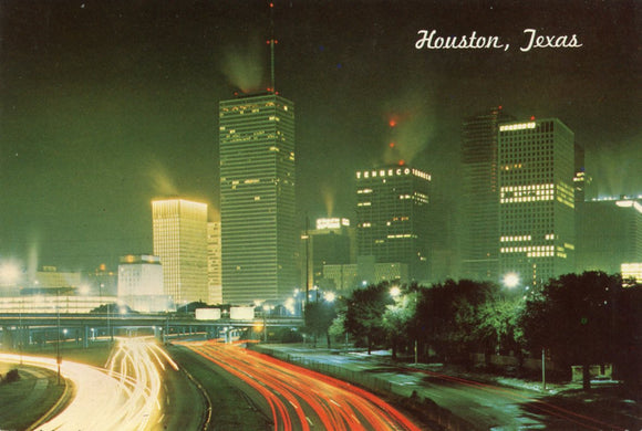 Houston, Texas at Night
