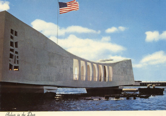 Asleep in the Deep, U. S. S. Arizona Memorial, Pearl Harbor, HI
