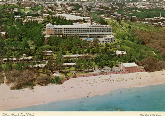 Elbow Beach Surf Club, Bermuda's Famous Ocean Side Hotel Situated on the South Shore Paget