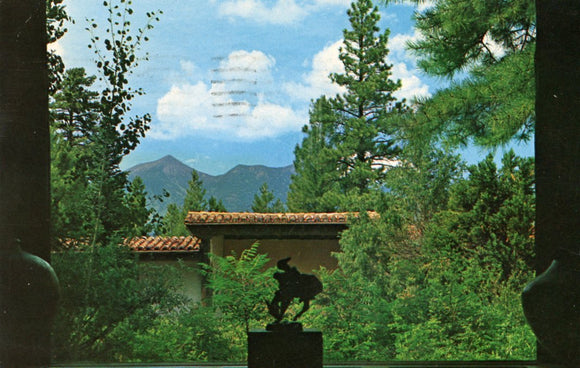 View To the North from the Entry Hall at the Museum of Northern Arizona, Flagstaff, AZ