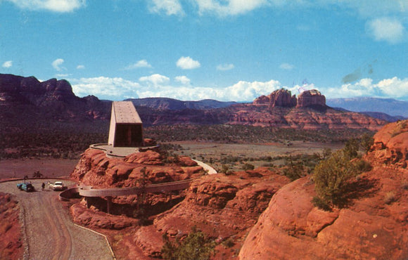 Chapel of the Holy Cross, 3 Miles South of Sedona, Arizona in Lower Oak Creek Canyon