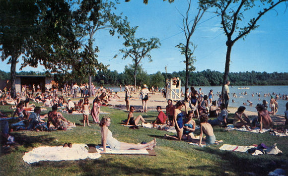 Bathing at Vilas Park, Madison, WI