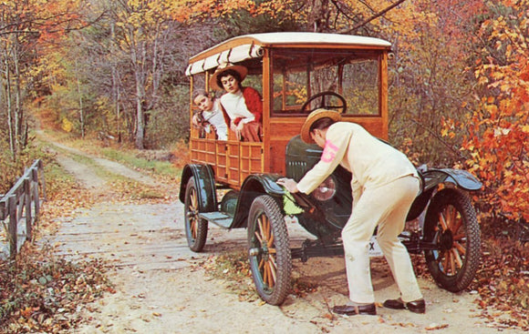 Cranking an Old Timer - Carey's Emporium