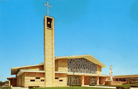 World Shrine of Our Lady of the Green Scapular, Immaculate Heart of Mary Church, 5101 Schofield Street, Madison, WI - Carey's Emporium