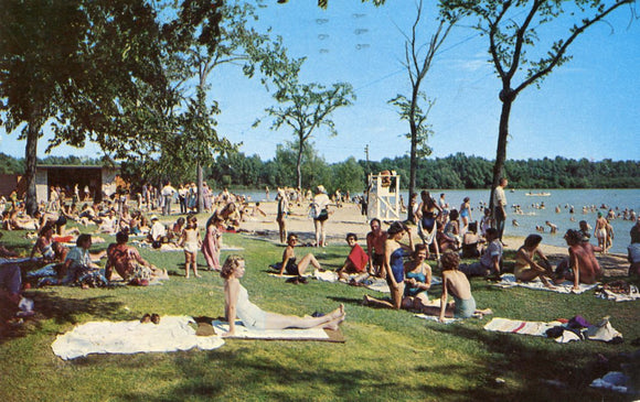 Bathing at Vilas Park, Madison, WI - Carey's Emporium