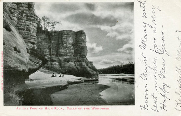 At the Foot of High Rock, Dells of the Wisconsin, WI - Carey's Emporium