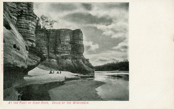 At the Foot of High Rock, Dells of the Wisconsin, WI - Carey's Emporium