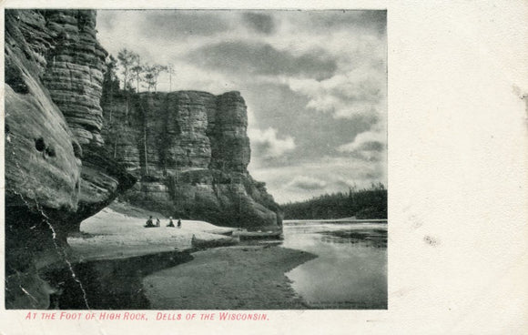 At the Foot of High Rock, Dells of the Wisconsin, WI - Carey's Emporium