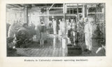 Students in University Creamery Operating Machinery, College of Agriculture, Dairy Department, Madison, WI - Carey's Emporium