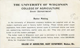 Students in University Creamery Operating Machinery, College of Agriculture, Dairy Department, Madison, WI - Carey's Emporium