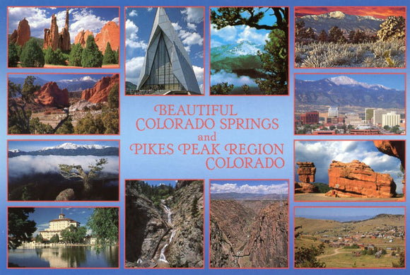 Beautiful Colorado Springs and Pikes Peak Region, CO - Carey's Emporium