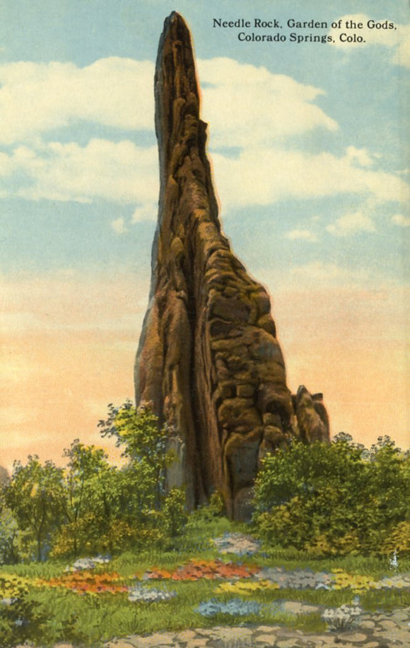 Needle Rock, Garden of the Gods, Colorado Springs, CO - Carey's Emporium