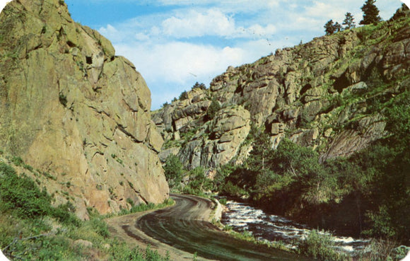 Scene in South St. Vrain Canon, CO - Carey's Emporium