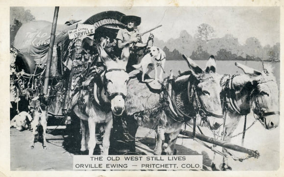 The Old West Still Lives, Orville Ewing, Pritchett, CO - Carey's Emporium