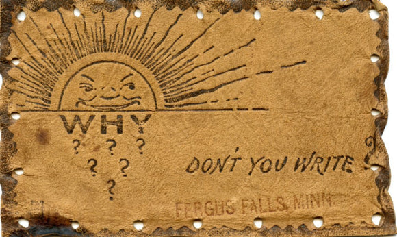 Why Don't You Write? Fergus Falls, MN - Carey's Emporium