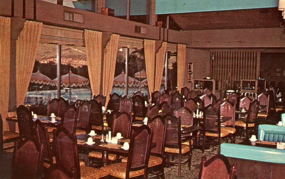 Dining Room of Lawrence Welks Country Club Village, Escondido, CA - Carey's Emporium