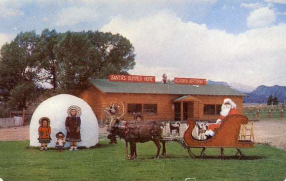 Santa's Summer Home on Highway 34 Entering Estes Park, CO - Carey's Emporium