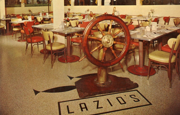 Lazio's Seafood Restaurant, On Humboldt Bay, Foot of C Street, Eureka, CA - Carey's Emporium